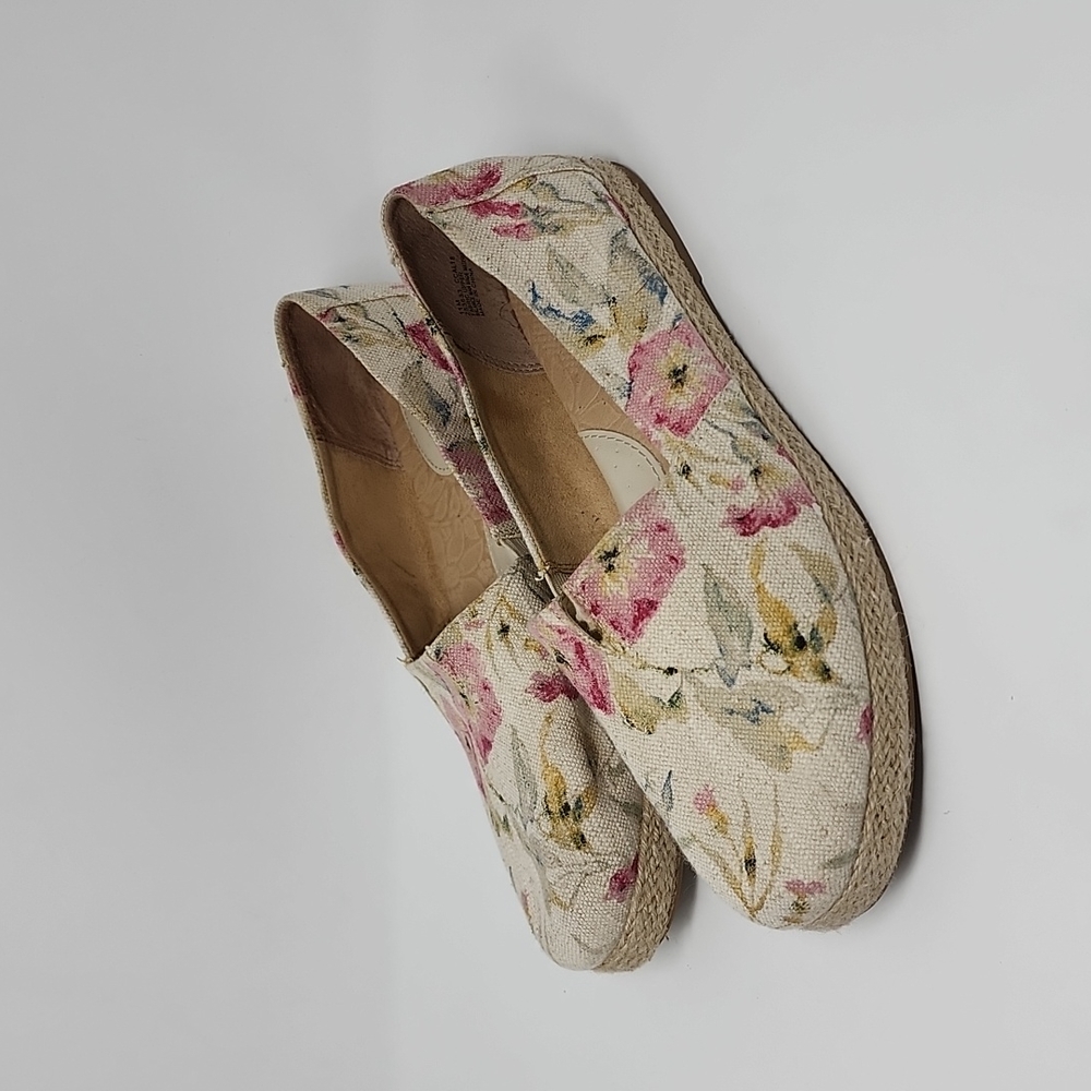 B.O.C Concept Floral Canvas Espadrilles Z53633 Size 11